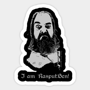Papa Hash Apparel: RasputBen Sticker
